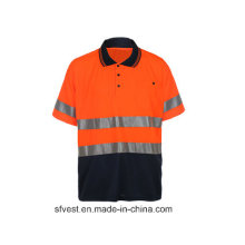 Safety Reflective Polo Shirt with En ISO